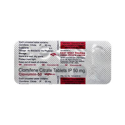 Clovumin 50mg Tablet 10'S - Hormonal Therapy-Oes