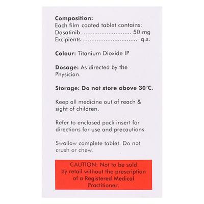 DASATIB 50 Tablet 60's - Cancer Oncology-Cyt