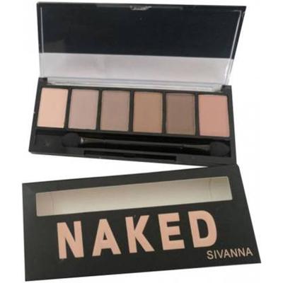 Sivanna Colors 6 Color Naked Eyeshadow Palette - HF312 02 07 gm - Eye Shadow Palettes