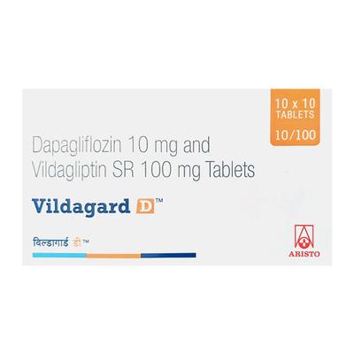 VILDAGARD D Tablet 10's - Diabetes-Ant