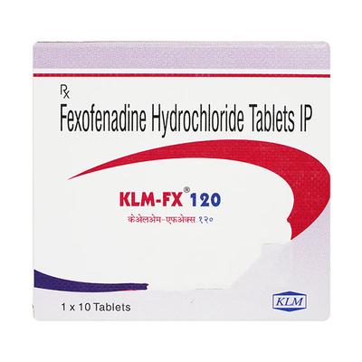 KLM FX 120 Tablet 10's - Allergies-Ant