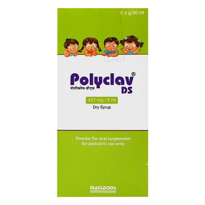 Polyclav DS Dry Syrup 30ml - Bacterial Infections-Pen