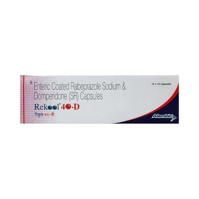 Rekool D 40mg Capsule 10'S - Ulcer/Reflux/Flatulence-Aaa