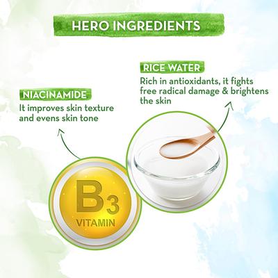 Mamaearth Rice Facial Kit with Rice Water and Niacinamide for Glass Skin 1's - Facial Kits