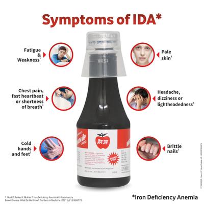 Haem UP Sugar Free Liquid 200ml - Iron Supplement/Anaemia-Vma