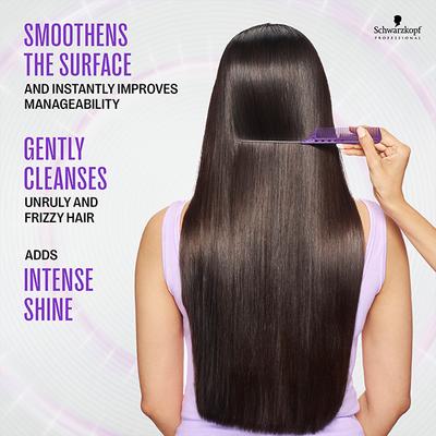 Schwarzkopf Professional Bonacure Frizz Away Shampoo with Babassu Oil,with Vegan Keratin 250 ml - Shampoos