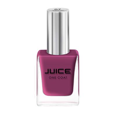 JUICE One Coat Long Lasting Quick Dry Chip Resistent Nail Polish MINERAL RED 7 11 ml - Nail Polish