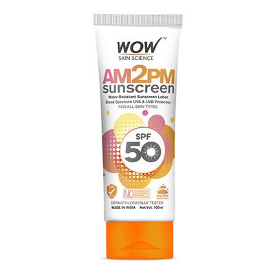 Wow Life Science AM2PM Sunscreen Lotion Tube 100 ml - Day Cream