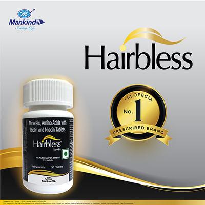 HAIRBLESS Tablet 30's - Supplements-Vam