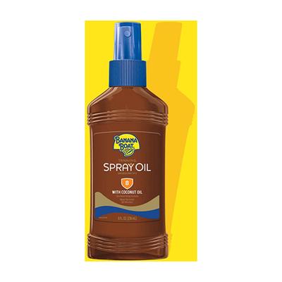 Banana Boat Protective Tanning Oil spf 8 236 ml - Massage Oils