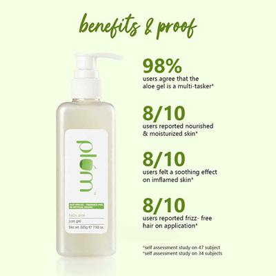 Plum Hello Aloe Just Gel All Skin & Hair Types 225gm - Face Gels