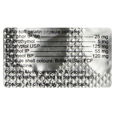 ENTOMED PLUS Capsule 10's - Nasal Congestion-Nas