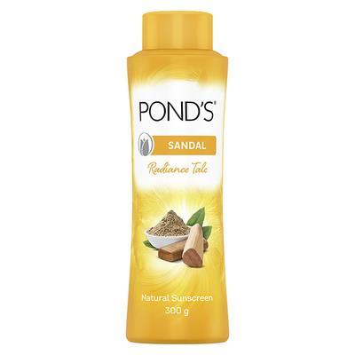 Pond's Sandal Radiance Talcum Powder, Natural Sunscreen 300 gm - Body Sunscreen