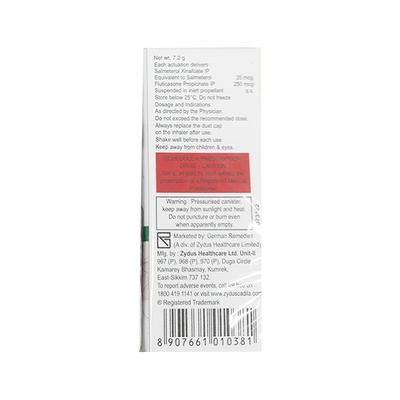 Forair 250 With Dose Counter Inhaler 120Md - Asthma/COPD-Ast