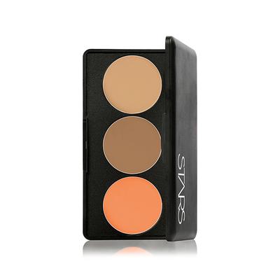 Star's Cosmetics 3 Colors Face Makeup Corrector Palette Concealer for Under Eye Dark Circles, Correct Imperfections, Acne & Blemishes (Medium, Dark, Orange) 15gm - Face Palettes