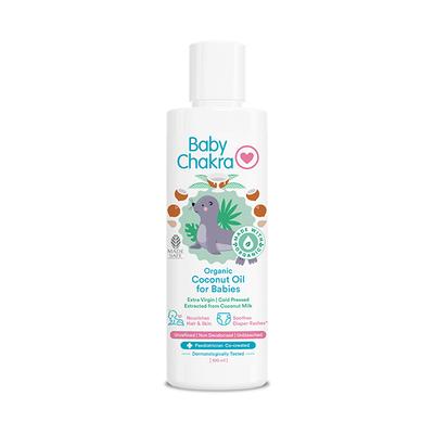 BabyChakra Organic Coconut Oil For Babies 100 ml - Face Oils