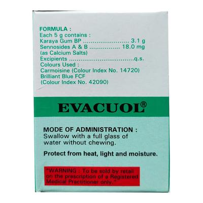 Evacuol Granules 75gm - Constipation-Lax