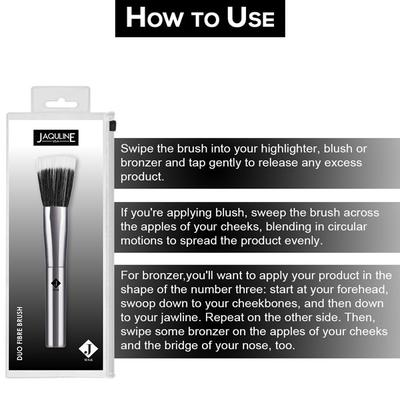 Jaquline USA Duo Fiber Brush 25 gm - Face Brush