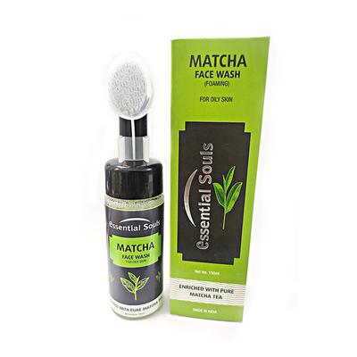 Essential Souls Foaming Facewash - Matcha 150 ml - Essential Oils