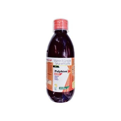 POLYBION ACTIVE SUGAR FREE MANGO FLAVOUR Syrup 150ml - Supplements-Vam