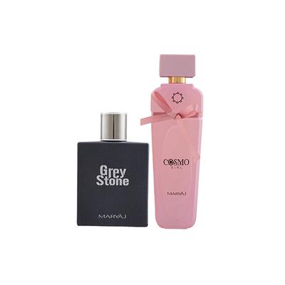 Maryaj Grey Stone EDP Aromatic Woody Perfume And Maryaj Cosmo Girl EDP Floral Powdery Perfume 200 ml - Perfumes (Edt/Edp)