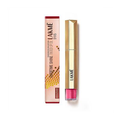 Lakme 9To5 Overtime Shine Tinted Lip Oil - Berry Bling 5.3 ml - Lip Glosses