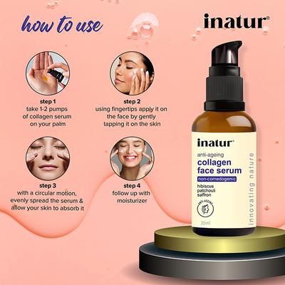 Inatur Collagen Anti Aging Express Lifting Face Serum 30 ml - Face Serum