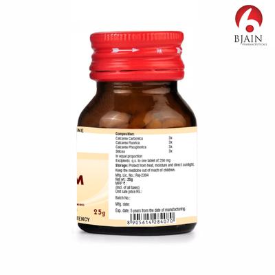 Bjain Omeo Calcium Tablet 25 gm - Speciality Medicine
