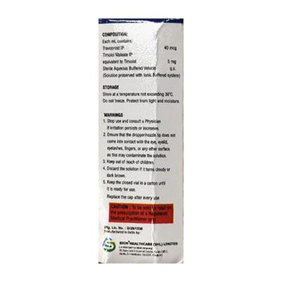 TRAVSTAR T Eye Drops 3ml - Glaucoma-Ant