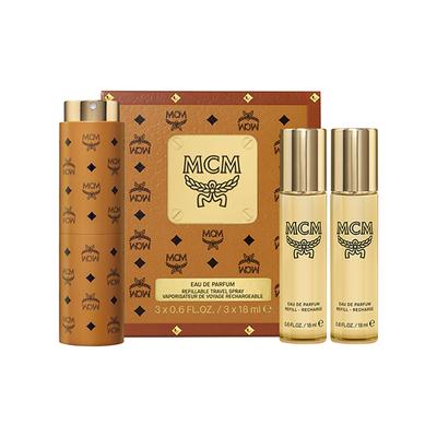 MCM Deluxe Eau de Parfum Refillable Travel Spray Set (3 x 18ml) 3's - Perfumes (Edt/Edp)
