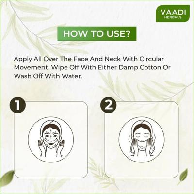 Vaadi Herbals Deep-Pore Cleansing Milk - Aloe Vera 110 ml - Face Wash & Cleansers