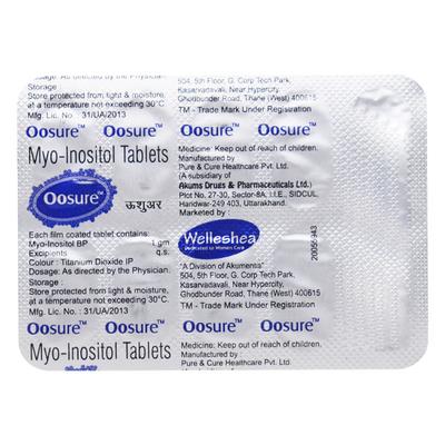 Oosure Tablet 10'S - Supplements-Vam