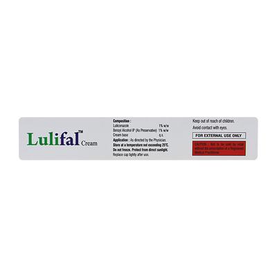 LULIFAL Cream 20gm - Fungal Infections-Taa