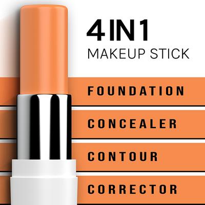 Bella Voste 4-In-1 Makeup Stick Orange (21) 5.5 Gm - Nail Polish
