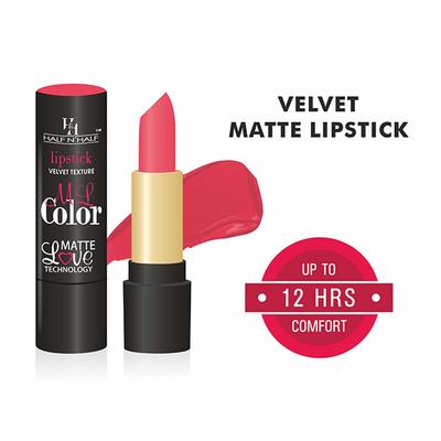Half N Half Velvet Matte Texture Lipstick My Colour, Fan - Fare 3.8 gm - Lipsticks