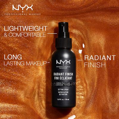 NYX Professional Makeup Long Lasting Makeup Setting Spray Radiant Finish 50 ml - Setting Spray