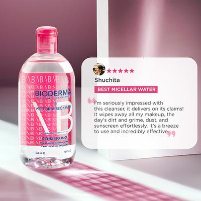 Bioderma Dermatological Micellar Water Sensibio H2O Limited Edition 500 ml - Make Up Removers