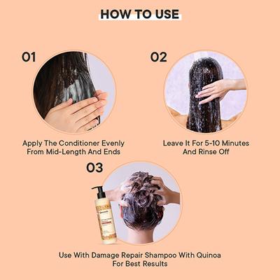 Quench Damage Repair Conditioner with Quinoa Protein 180 ml - Conditioners