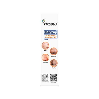 Fixderma Salyzap Acne Spot Corrector Gel with Salicylic Acid & Aczero Reduce Acne Pimples 20 gm - Face Moisturizers