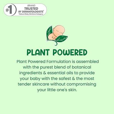 Mother Sparsh Plant Powered Natural Baby Shampoo with Aloe Vera, Vitamin E and Coconut Oil 200ml - Baby Shampoo