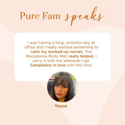 PureSense Calm Macadamia Soothing Body Mist 150 ml - Body Mist/Spray