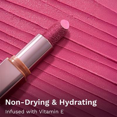 Pilgrim Glitter Lipstick My Habibi-07 Luxurious 3-D Glitter Formula With Matte Finish pink 4.2 g - Lipsticks