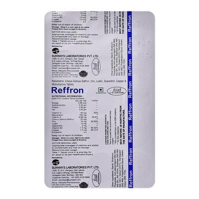 REFFRON Tablet 15's - Supplements-Vam