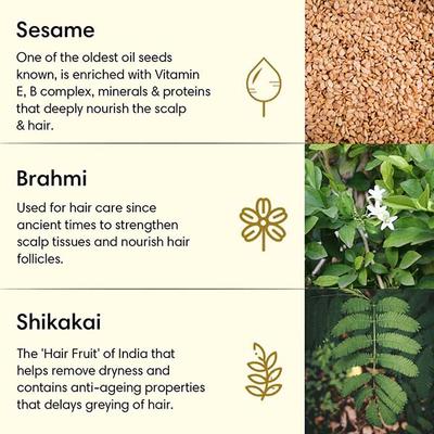 The Earth Collective Hair Oil - Shikakai Oil Plus 200 ml - Hair Oils