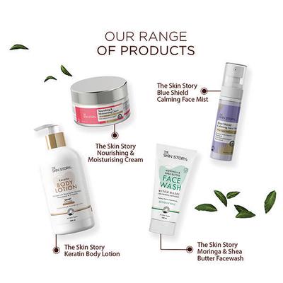 The Skin Story SPF 50+ Sunscreen - Moringa 100 gm - Face Sunscreen