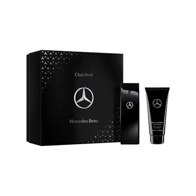 Mercedes-Benz Club Black Set (Eau De Toilette 100ml + Shower Gel 100ml) 1's - Men Perfumes (Edt/Edp)