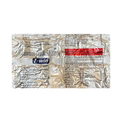 I WIN 200 Capsule 10's - Fungal Infections-Anf