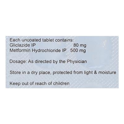 GLYCINORM M 80 Tablet 15's - Diabetes-Ant