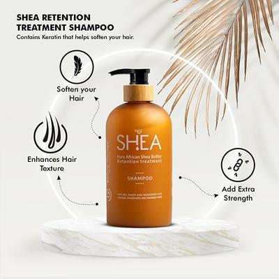 Beauty Garage Shea Retention Shampoo 750 ml - Shampoos