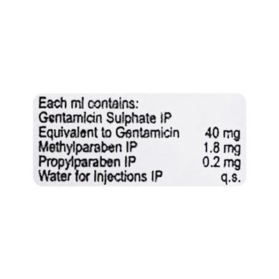 Biogaracin 80mg Injection 2ml - Bacterial Infections-Ami